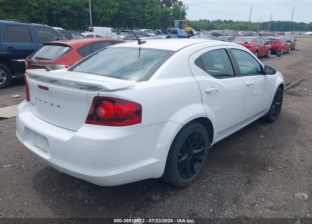 2014 DODGE AVENGER SE VIN: 1C3CDZAB3EN175329