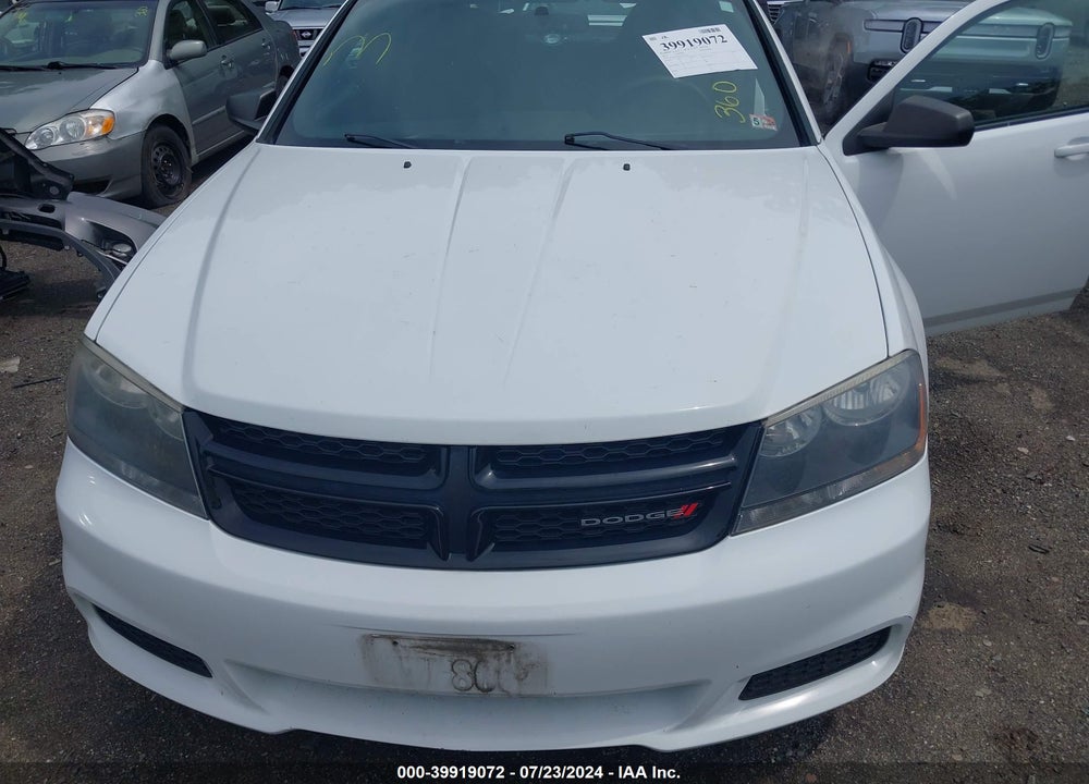 2014 DODGE AVENGER SE VIN: 1C3CDZAB3EN175329