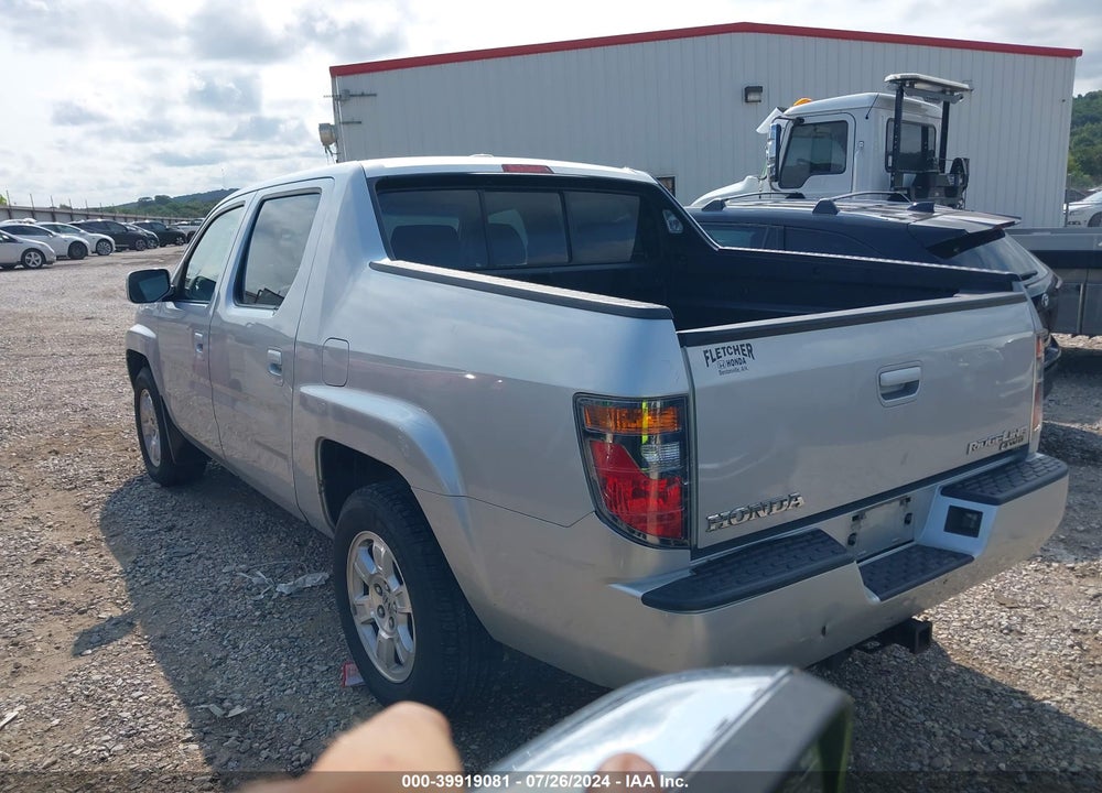 2008 HONDA RIDGELINE RTL VIN: 2HJYK16588H514476