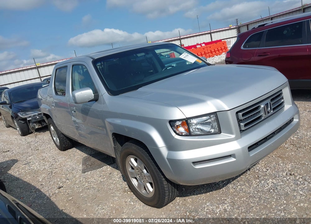 2008 HONDA RIDGELINE RTL VIN: 2HJYK16588H514476