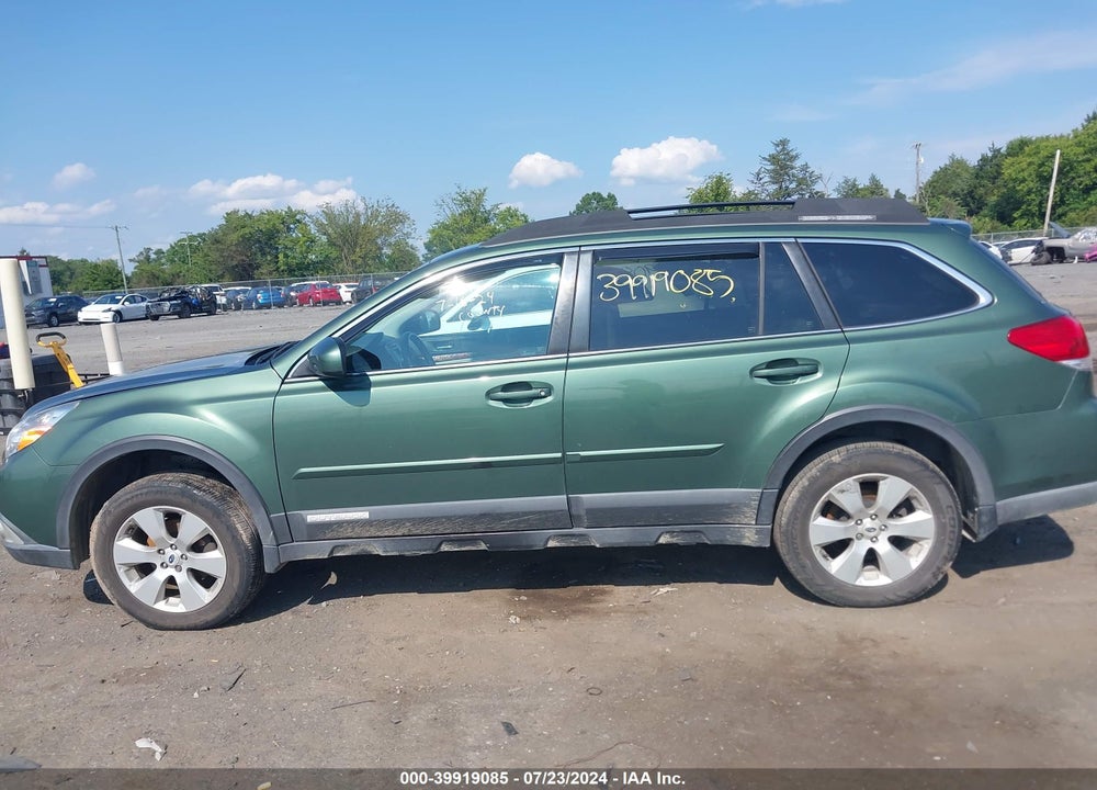 2012 SUBARU OUTBACK 2.5I LIMITED VIN: 4S4BRBKC4C3201495