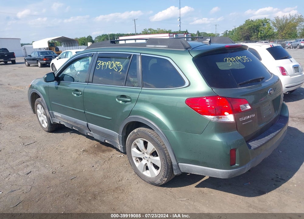 2012 SUBARU OUTBACK 2.5I LIMITED VIN: 4S4BRBKC4C3201495