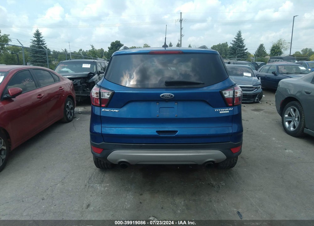 2018 FORD ESCAPE TITANIUM VIN: 1FMCU0J90JUC69636