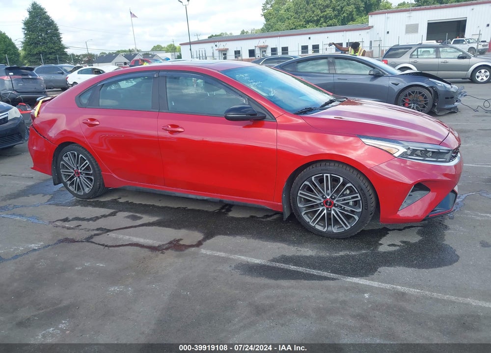 2022 KIA FORTE GT MANUAL VIN: 3KPF44AC2NE420596