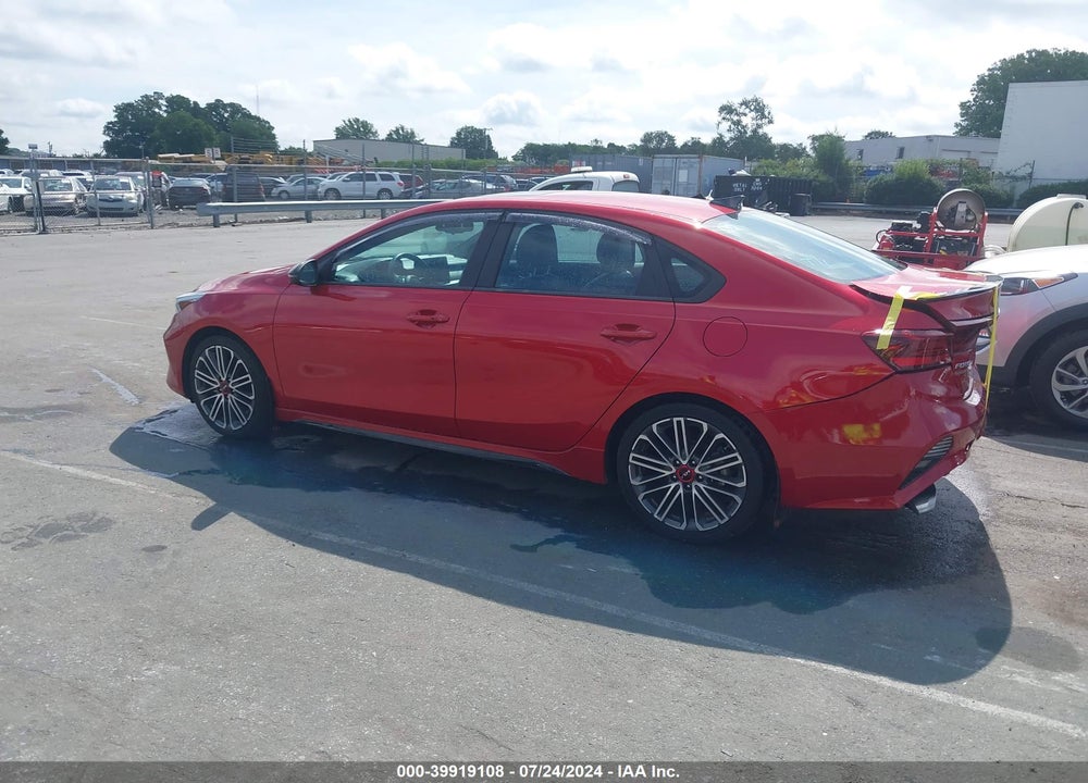 2022 KIA FORTE GT MANUAL VIN: 3KPF44AC2NE420596