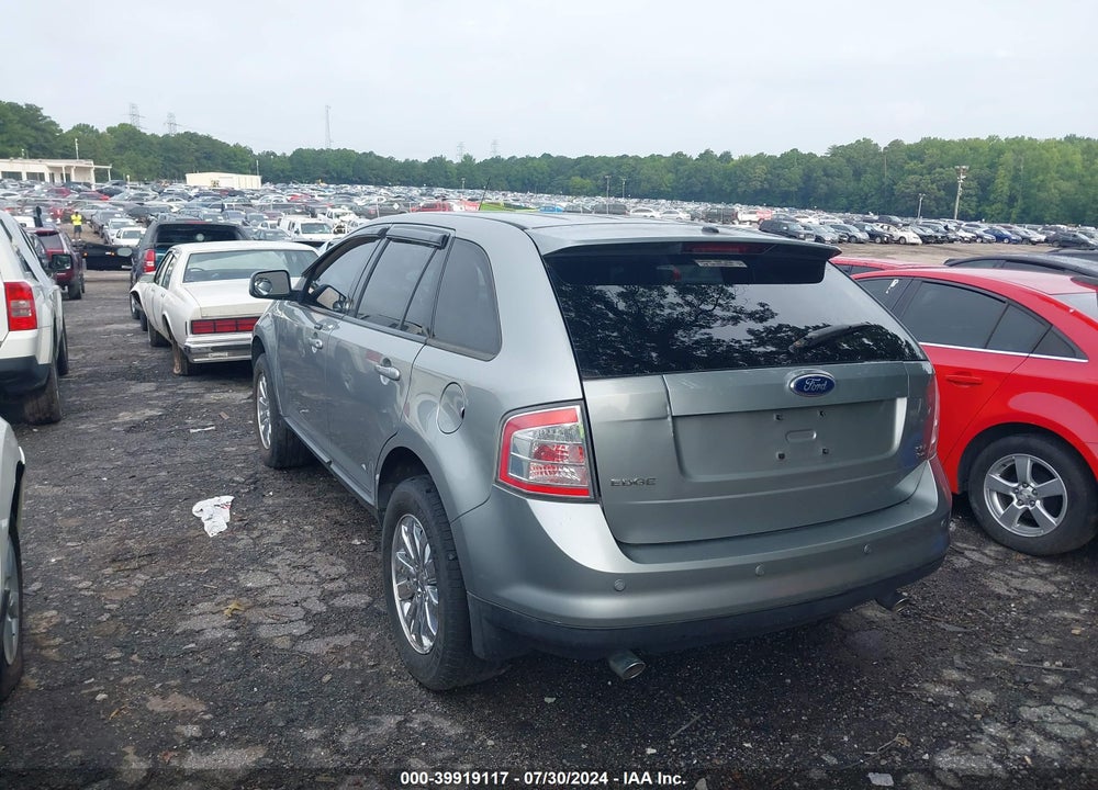 2007 FORD EDGE SEL PLUS VIN: 2FMDK49CX7BB39895