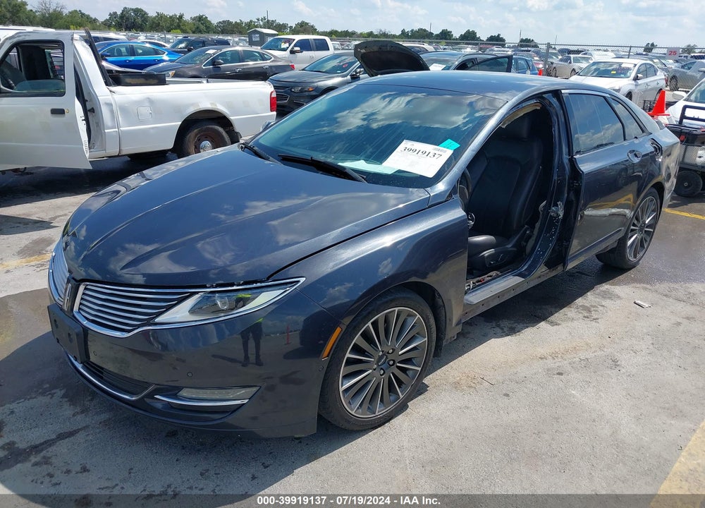 2013 LINCOLN MKZ VIN: 3LN6L2G98DR812634