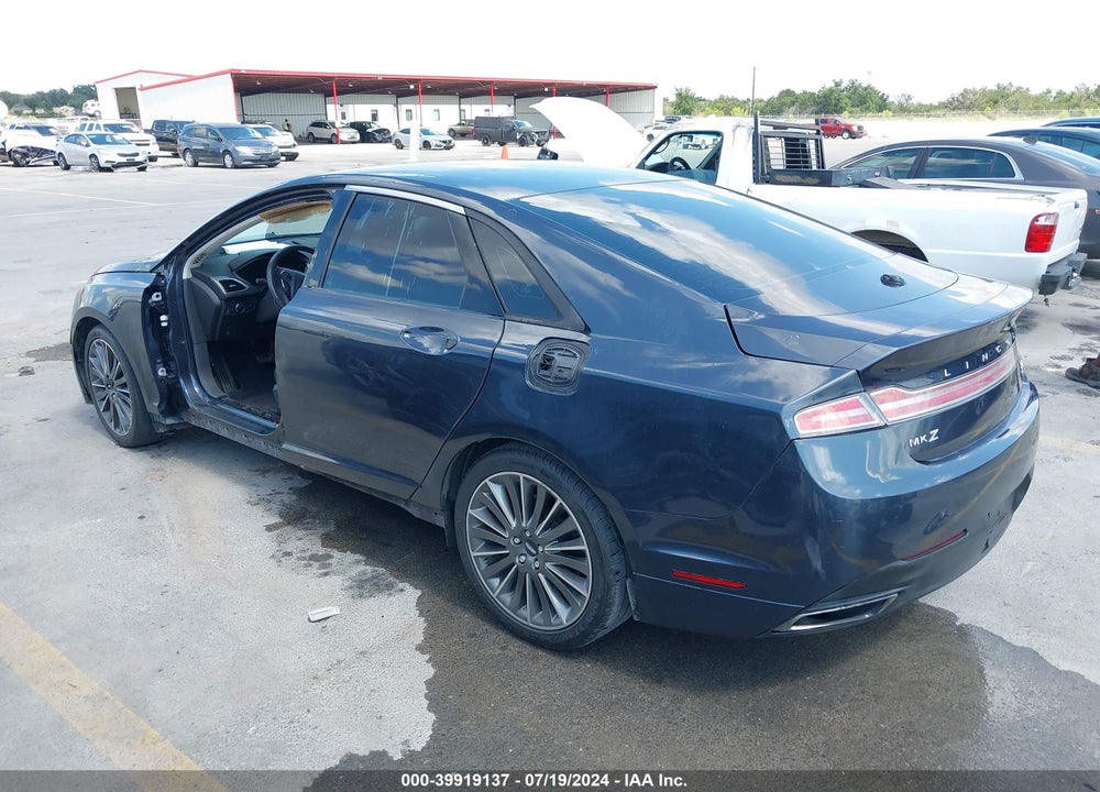 2013 LINCOLN MKZ VIN: 3LN6L2G98DR812634