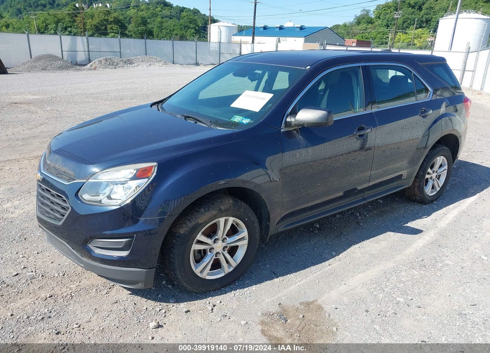 2016 CHEVROLET EQUINOX LS VIN: 2GNFLEEK3G6147026
