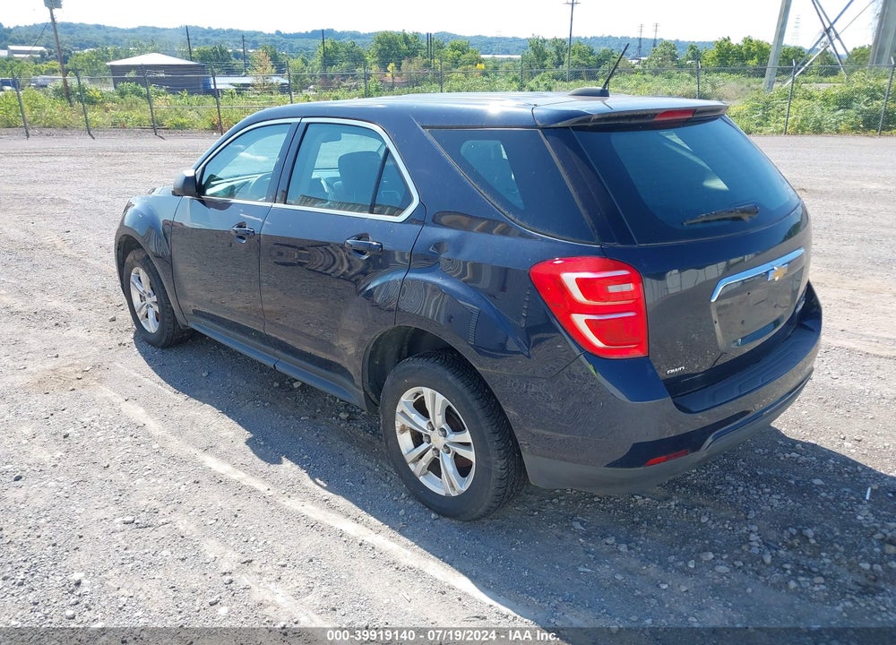 2016 CHEVROLET EQUINOX LS VIN: 2GNFLEEK3G6147026