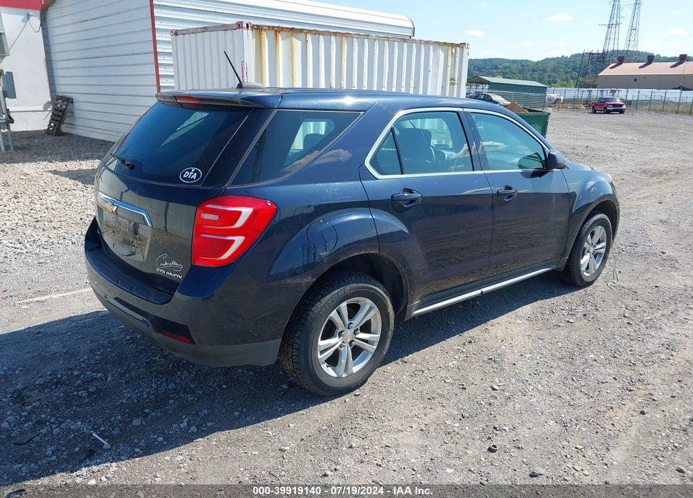 2016 CHEVROLET EQUINOX LS VIN: 2GNFLEEK3G6147026