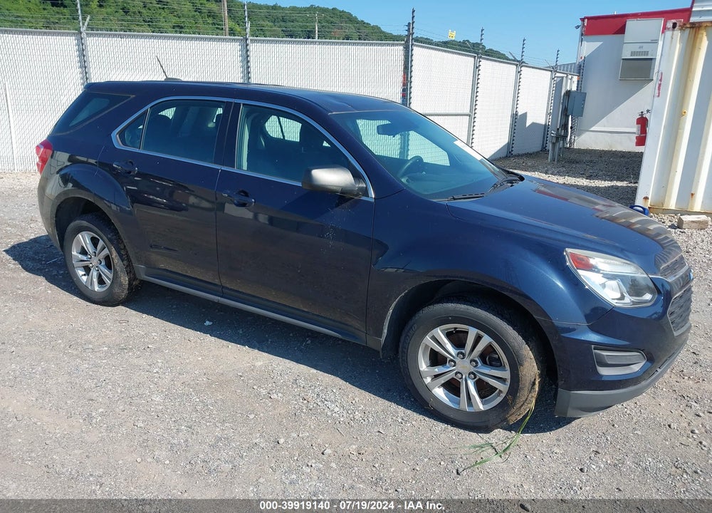 2016 CHEVROLET EQUINOX LS VIN: 2GNFLEEK3G6147026
