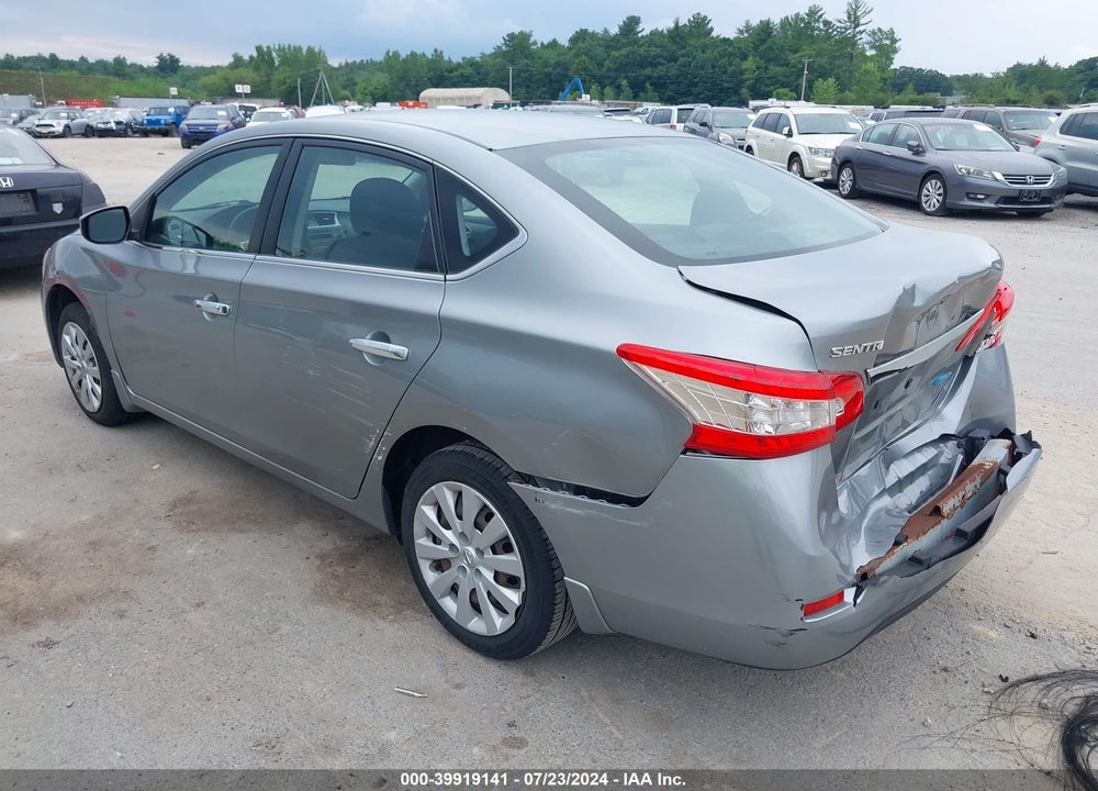 2014 NISSAN SENTRA FE+ S/FE+ SV/S/SL/SR/SV VIN: 3N1AB7AP8EY264960