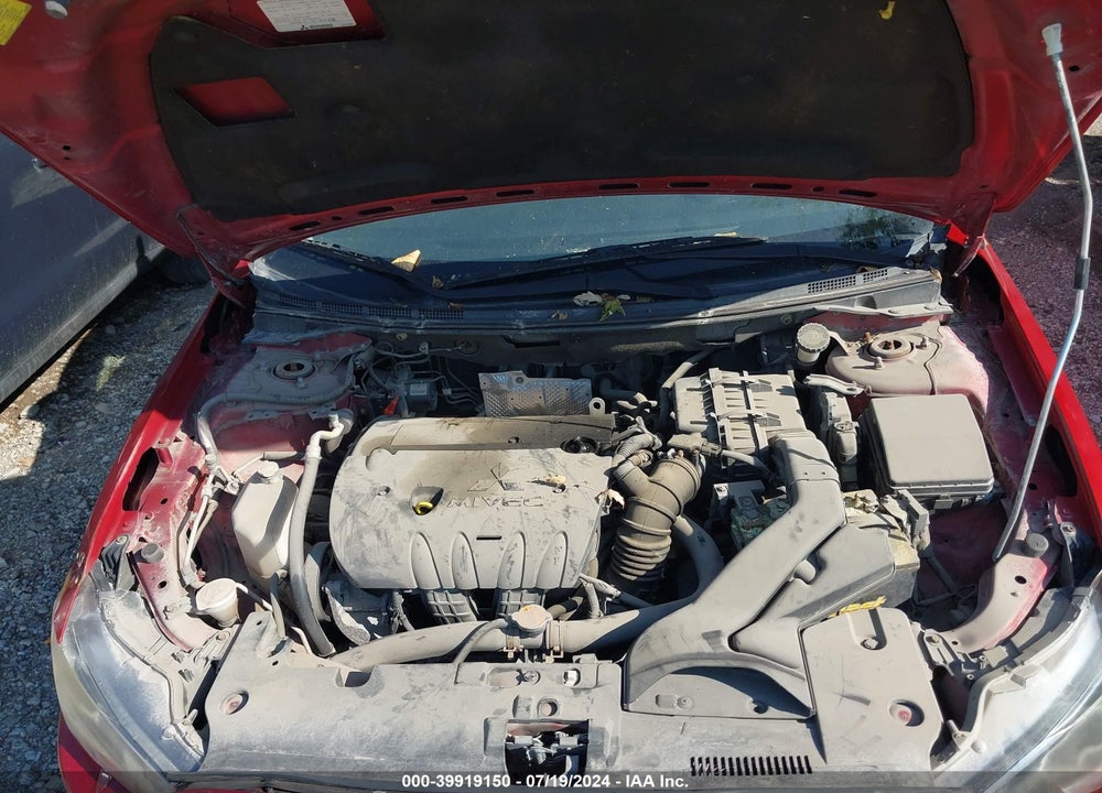 2011 MITSUBISHI LANCER SPORTBACK ES VIN: JA32X2HU2BU018503