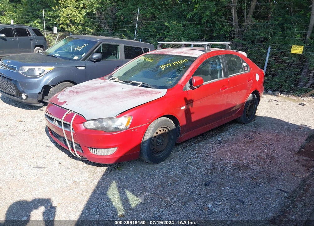 2011 MITSUBISHI LANCER SPORTBACK ES VIN: JA32X2HU2BU018503