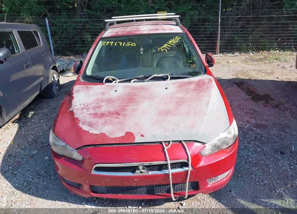 2011 MITSUBISHI LANCER SPORTBACK ES VIN: JA32X2HU2BU018503