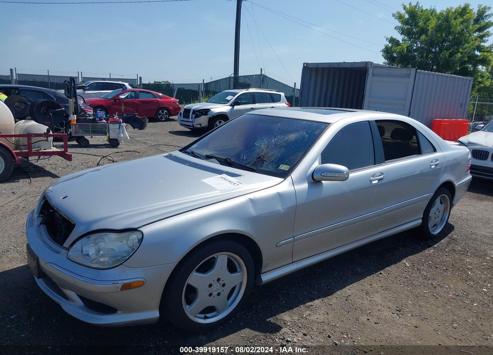 2004 MERCEDES-BENZ S 500 VIN: WDBNG75J14A413684