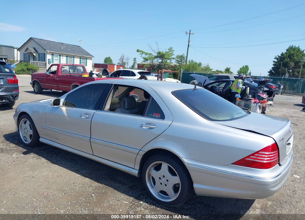 2004 MERCEDES-BENZ S 500 VIN: WDBNG75J14A413684