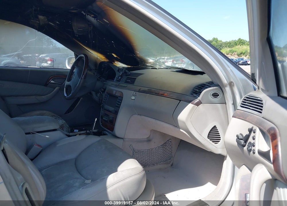 2004 MERCEDES-BENZ S 500 VIN: WDBNG75J14A413684