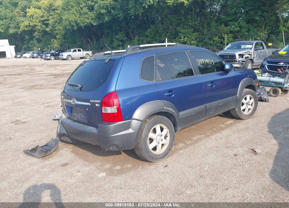 2005 HYUNDAI TUCSON GLS/LX VIN: KM8JN12D45U193342