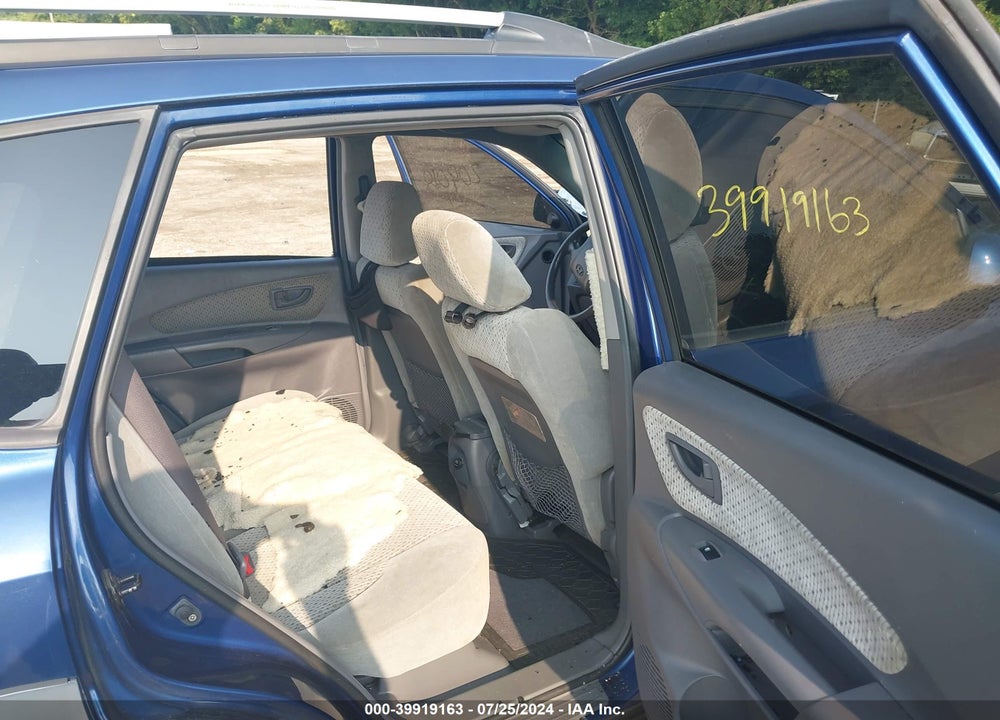 2005 HYUNDAI TUCSON GLS/LX VIN: KM8JN12D45U193342