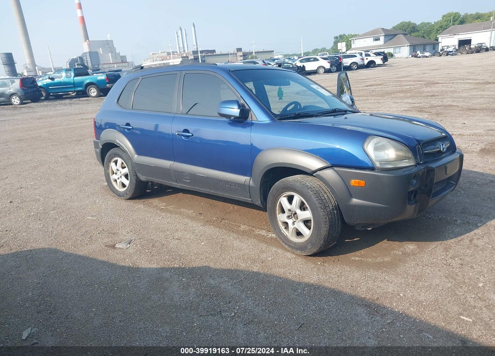 2005 HYUNDAI TUCSON GLS/LX VIN: KM8JN12D45U193342