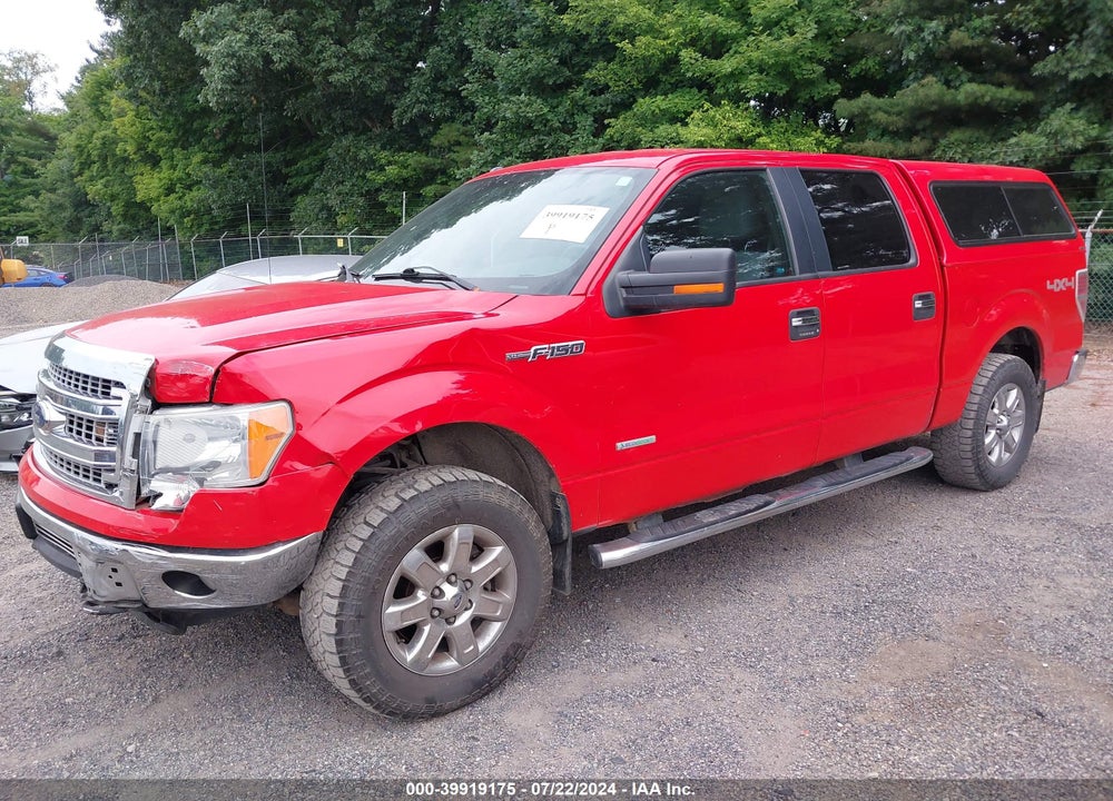 2013 FORD F-150 XLT VIN: 1FTFW1ET4DFB65439