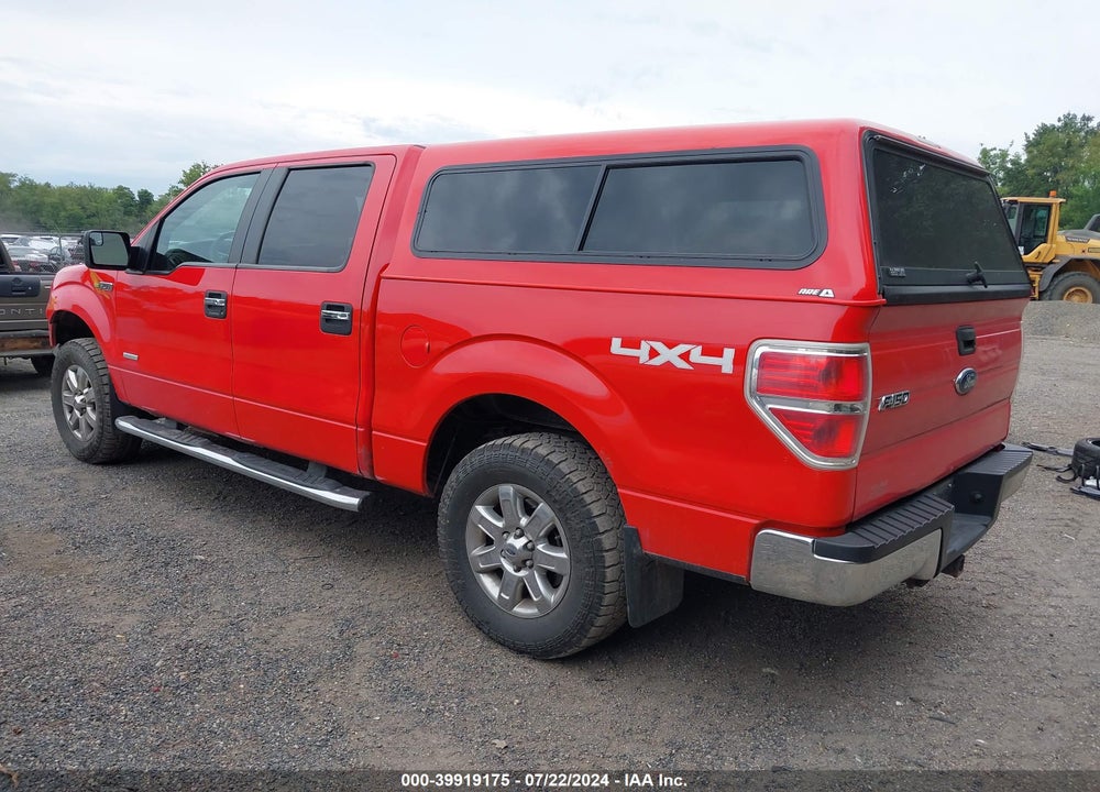 2013 FORD F-150 XLT VIN: 1FTFW1ET4DFB65439
