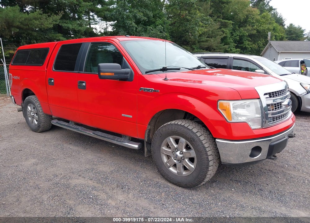 2013 FORD F-150 XLT VIN: 1FTFW1ET4DFB65439