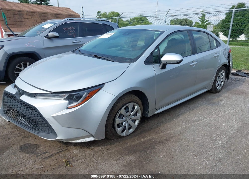 2020 TOYOTA COROLLA LE VIN: JTDEPRAE8LJ080050