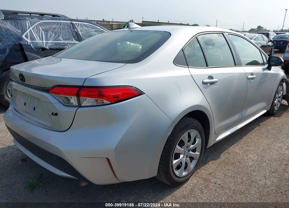 2020 TOYOTA COROLLA LE VIN: JTDEPRAE8LJ080050