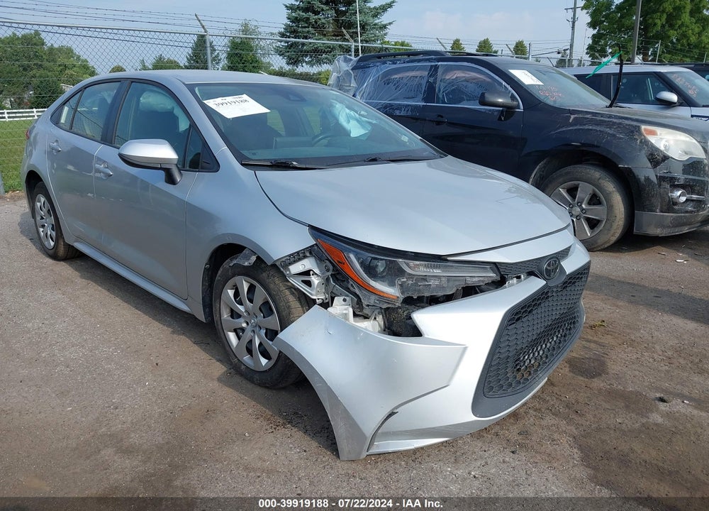 2020 TOYOTA COROLLA LE VIN: JTDEPRAE8LJ080050