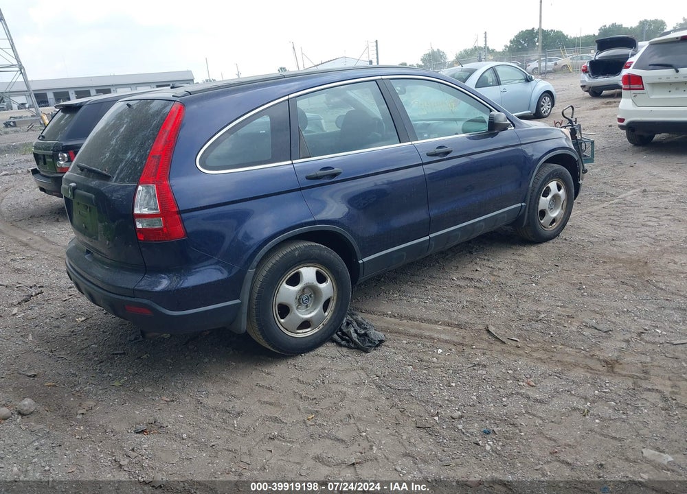 2007 HONDA CR-V LX VIN: 5J6RE48377L002930