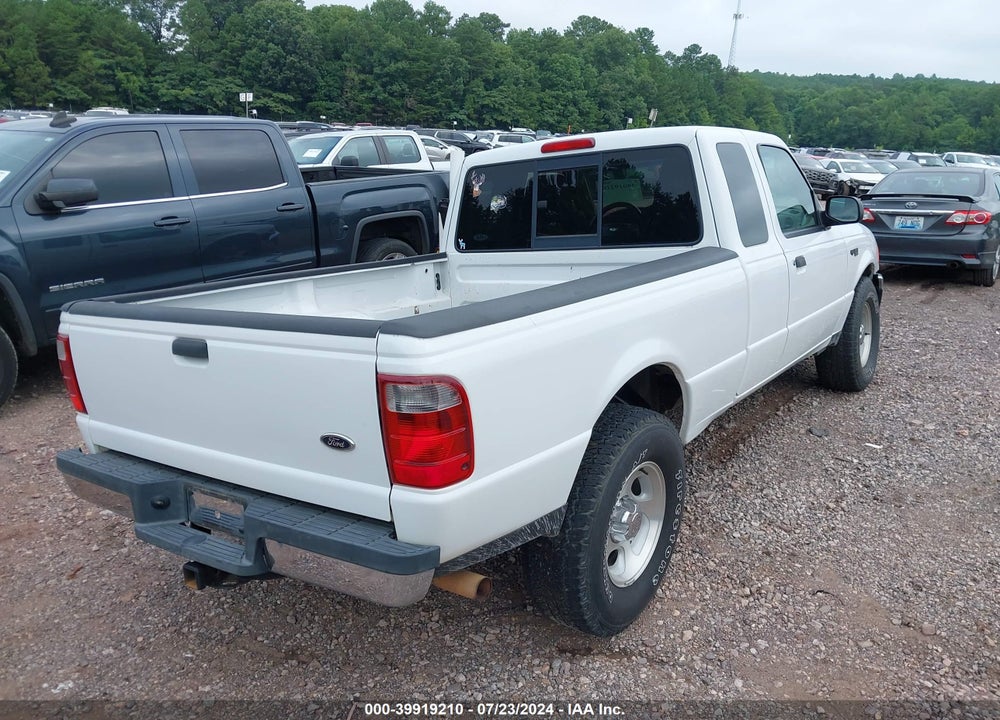 2004 FORD RANGER XLT VIN: 1FTYR44E94PB65774