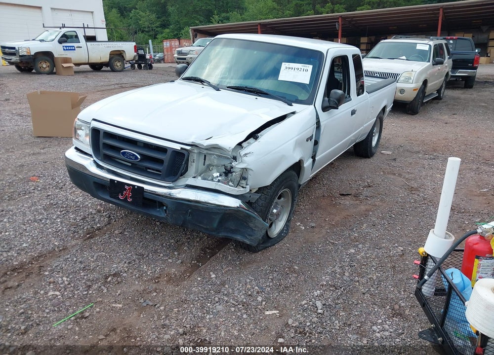 2004 FORD RANGER XLT VIN: 1FTYR44E94PB65774