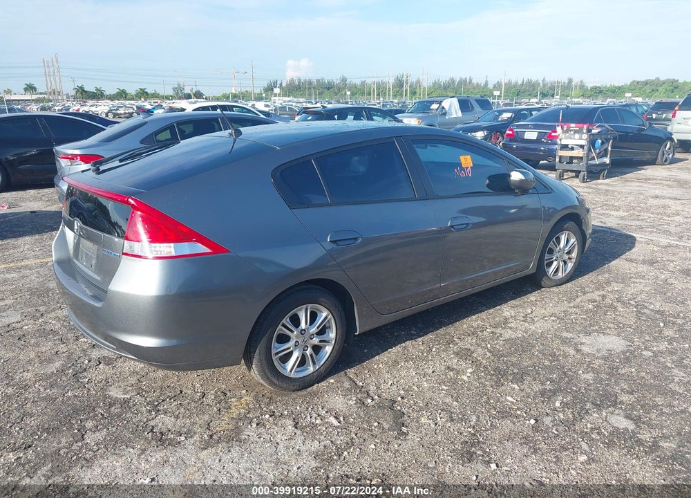 2010 HONDA INSIGHT EX VIN: JHMZE2H73AS033424
