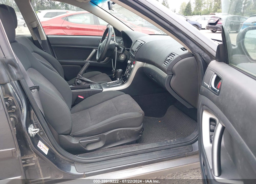 2009 SUBARU OUTBACK 2.5I VIN: 4S4BP61CX97345438