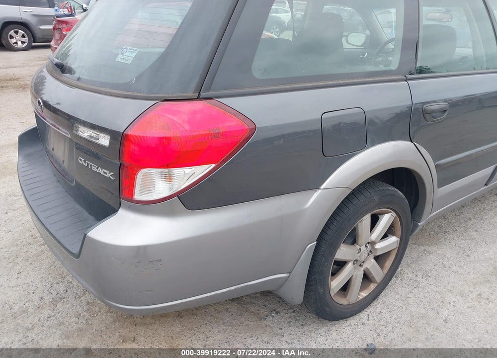 2009 SUBARU OUTBACK 2.5I VIN: 4S4BP61CX97345438
