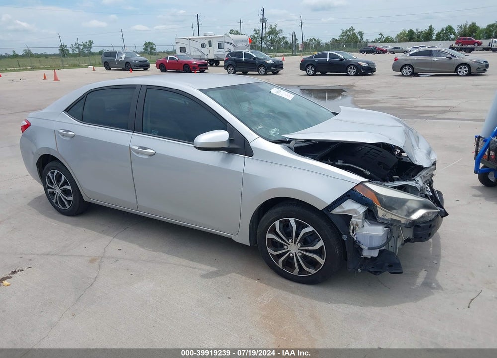 2014 TOYOTA COROLLA LE VIN: 5YFBURHE3EP002680