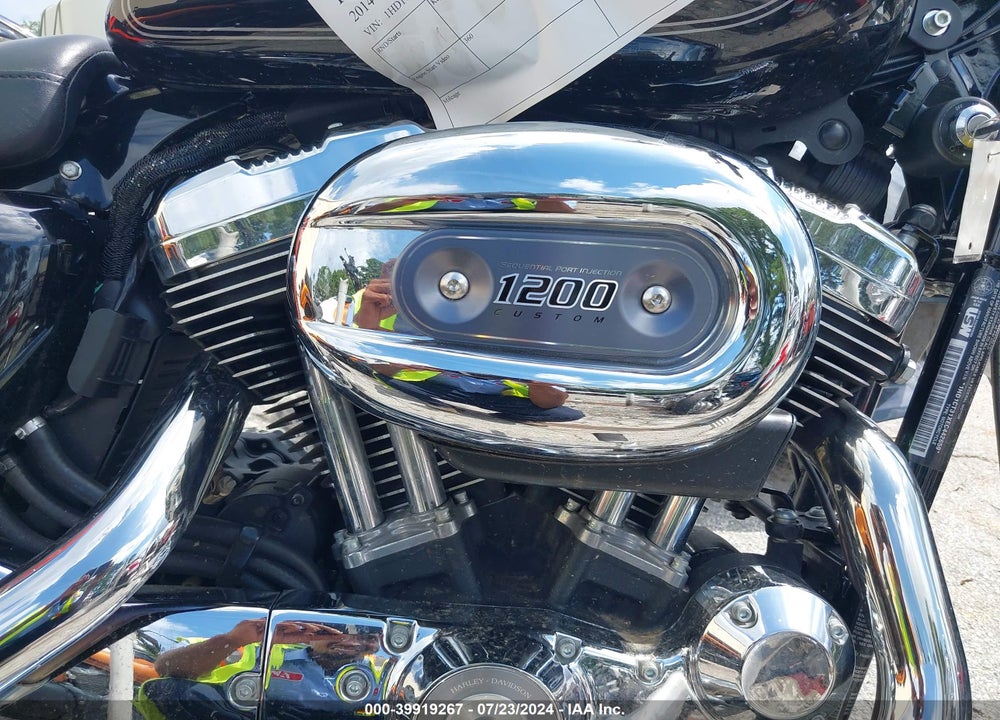 2014 HARLEY-DAVIDSON XL1200 C VIN: 1HD1CT31XEC442659
