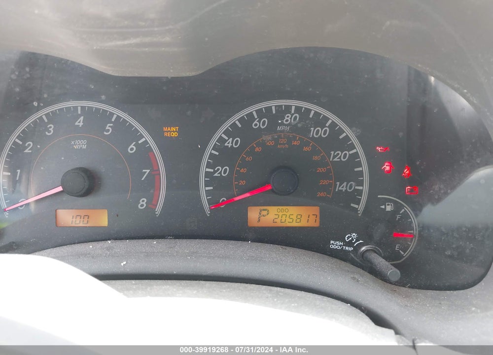 2009 TOYOTA COROLLA XLE VIN: 1NXBU40E19Z052433