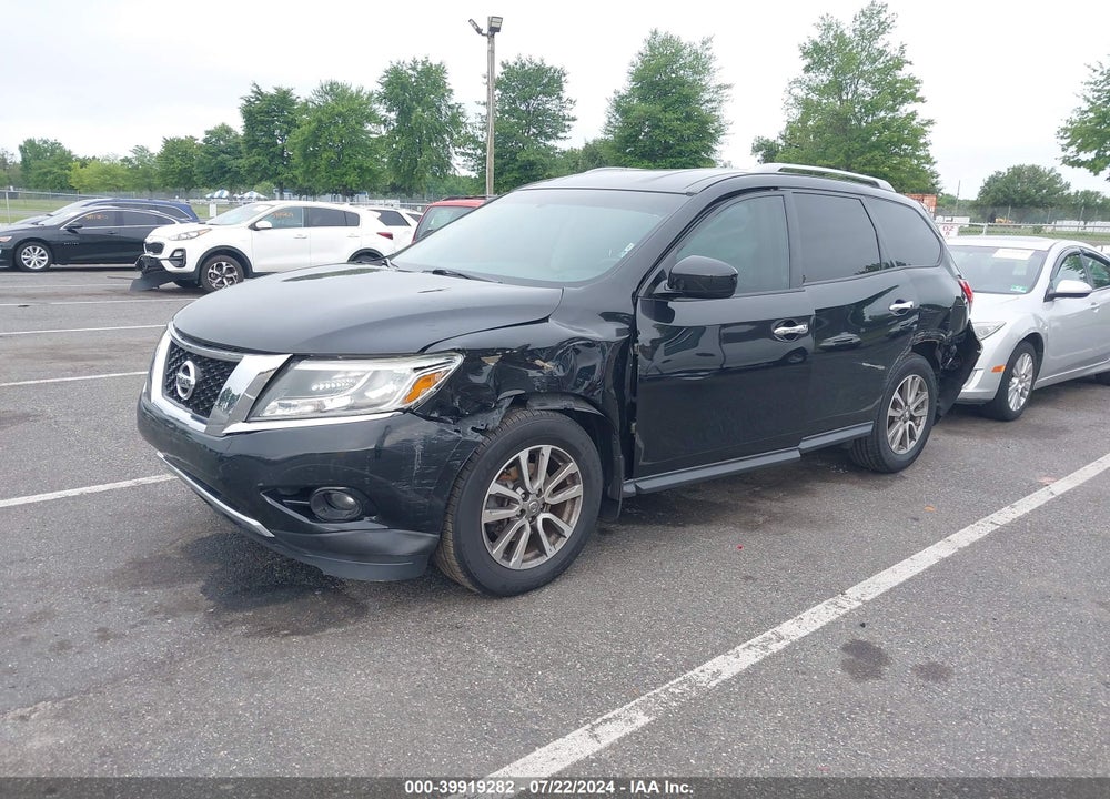 2016 NISSAN PATHFINDER SV VIN: 5N1AR2MN9GC604677