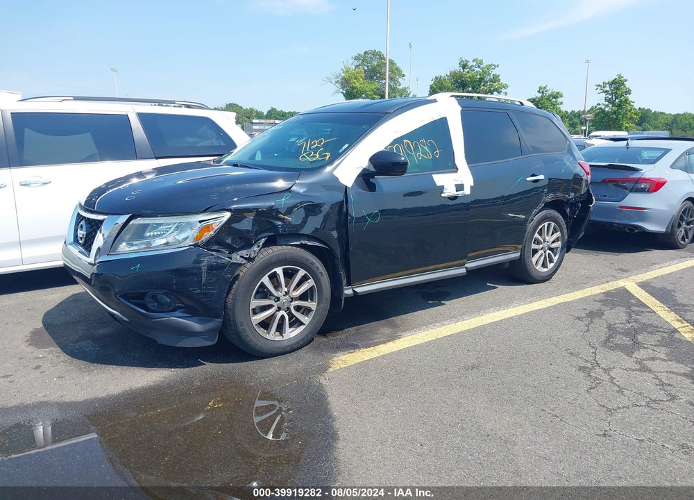2016 NISSAN PATHFINDER SV VIN: 5N1AR2MN9GC604677