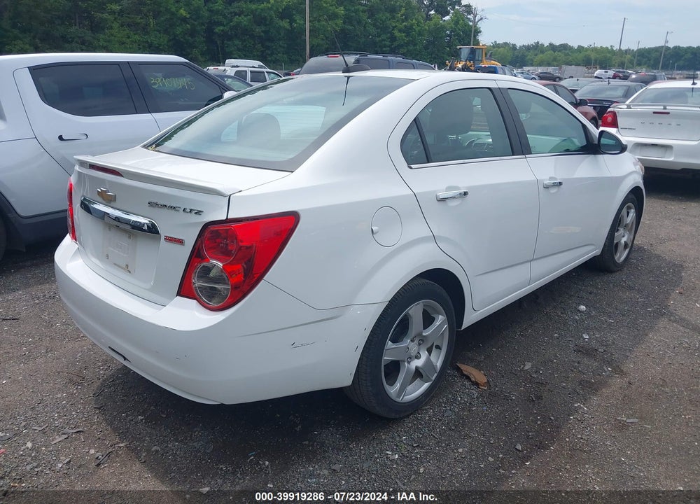 2016 CHEVROLET SONIC LTZ AUTO VIN: 1G1JE5SB4G4140629