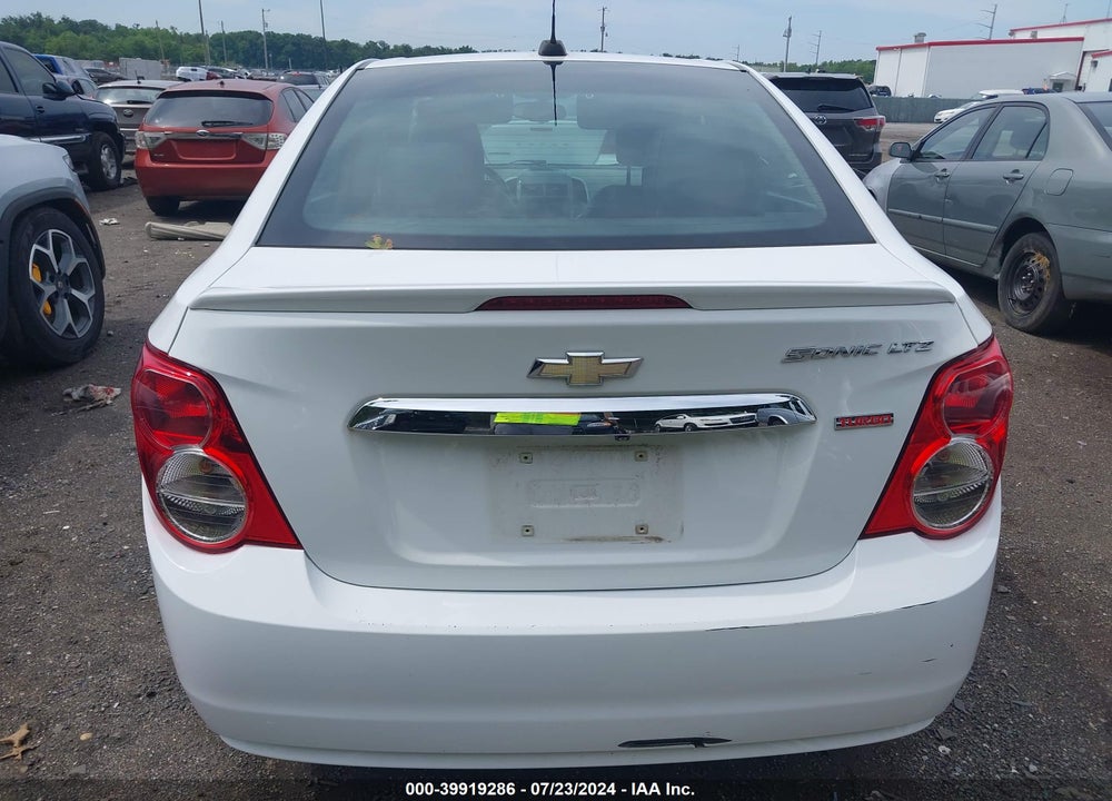 2016 CHEVROLET SONIC LTZ AUTO VIN: 1G1JE5SB4G4140629