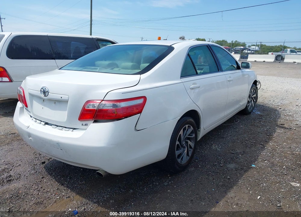 2009 TOYOTA CAMRY LE VIN: 4T1BE46K89U876133