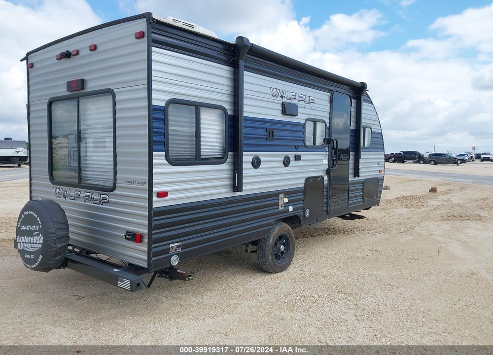 2022 FOREST RIVER WOLF PUP 16T VIN: 5ZT2CKEC7NY019277