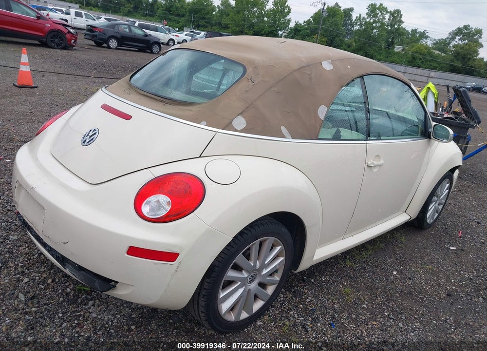 2009 VOLKSWAGEN NEW BEETLE 2.5L VIN: 3VWRF31YX9M405513