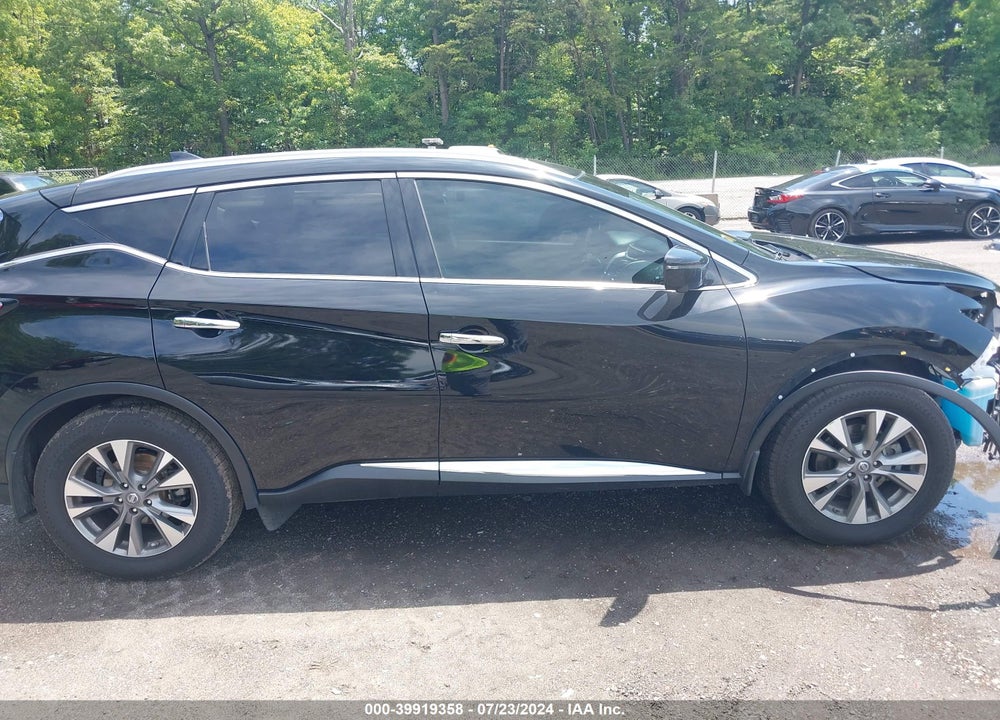 2018 NISSAN MURANO SL VIN: 5N1AZ2MH0JN176584