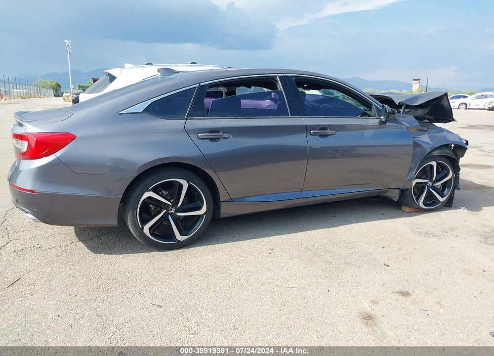 2018 HONDA ACCORD SPORT VIN: 1HGCV1F30JA036323